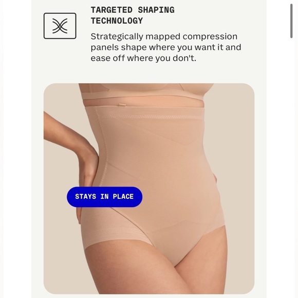 NWT Honeylove SuperPower Brief Size 2X in Sand - Picture 11 of 12